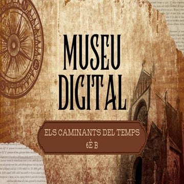 Projecte de la porta de sisè b: caminants del temps