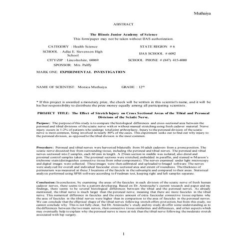 2015 Science Fair Paper | DOCX