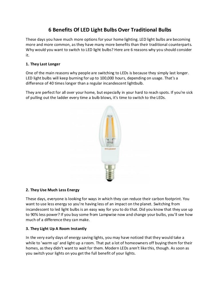 Led Light Bulbs Available At Lampwise