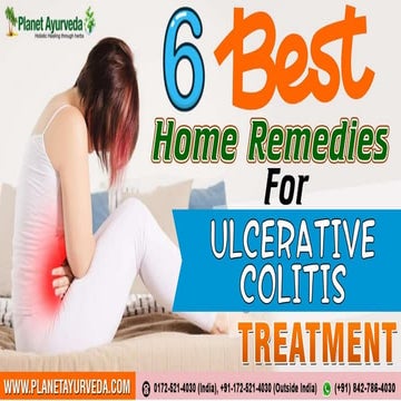 6 best Home Remedies for Ulcerative Colitis Treatment | PPT
