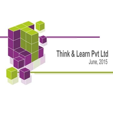 EdTech Europe 2015 [Track 3]: [Think & Learn], ([Pravin Prakash], [Co-Founder])