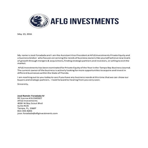 BusinessLetter | DOCX