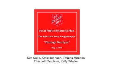 Salvation Army PR Plan Johnson
