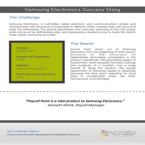 Samsung Case Study 2015 | PDF