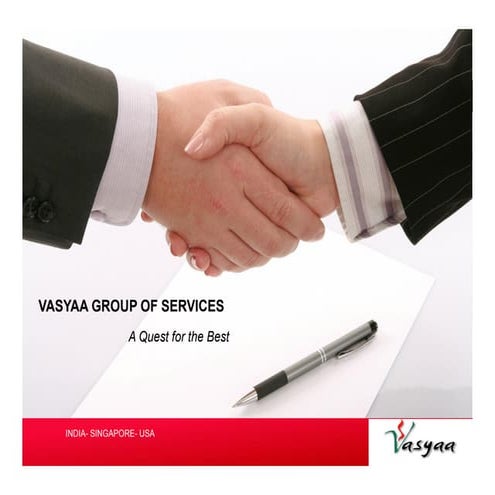 Vasyaa Corporate Profile - Dec2014
