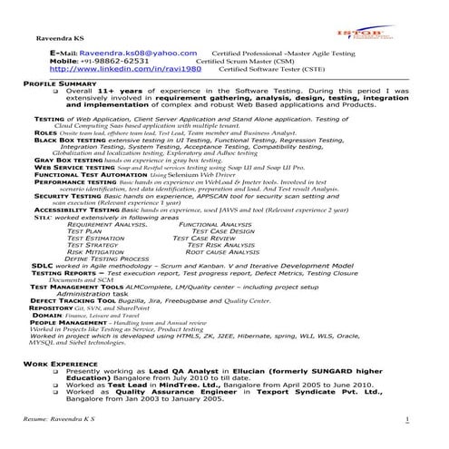 Raveendra_KS Resume1