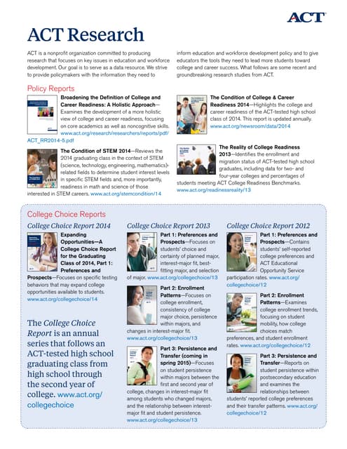 Research Report Flyer