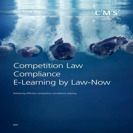 Competition Law Compliance - E-Learning by Law-Now