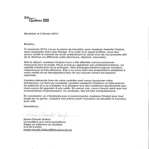 isabelle_chabot_Recommandation