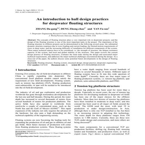 Spar Platforms | PDF