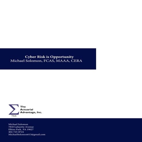 Cover and CyberSecurity Essay