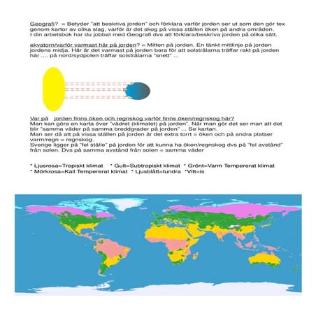 Geomorfologi och exogena processer | PPTX