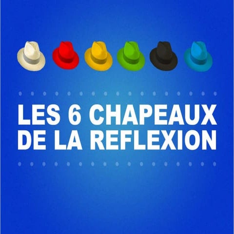 les 6 chapeaux de la réflexion