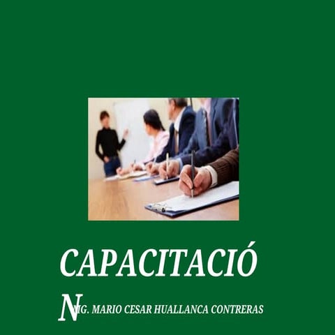 6° CLASE CAPACITACION Y DESARROLLO ORGANIZACIONAL | PPTX