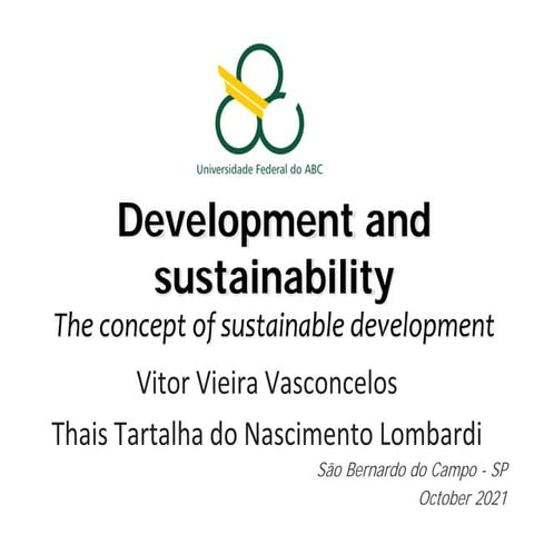 Sustainable development