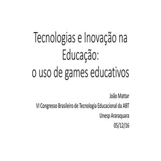 6 Congresso Brasileiro de Tecnologi...