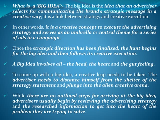Creative strategy