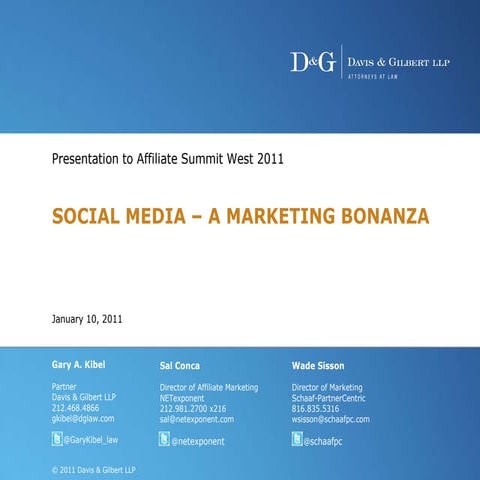 Social Media – A Marketing Bonanza