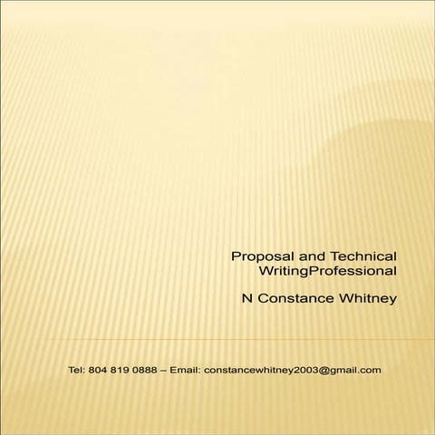 Portfolio - Proposal Professional - June 2016