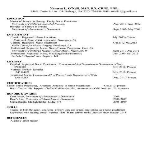 CV final | PDF