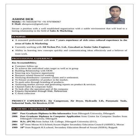 Resume_Ashim Deb