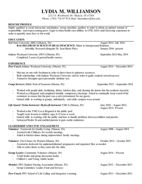 Resume 2015 | DOCX