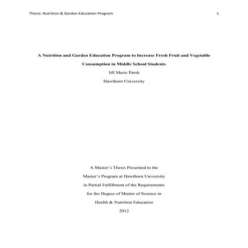 Sample thesis template34504 | DOC