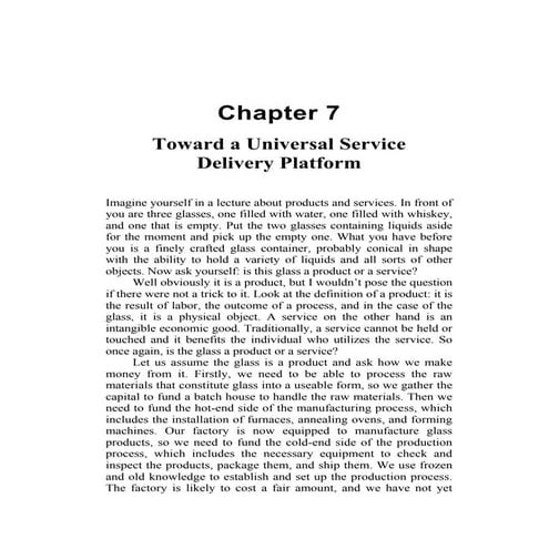 Universal Service Platform - by Jay van Zyl