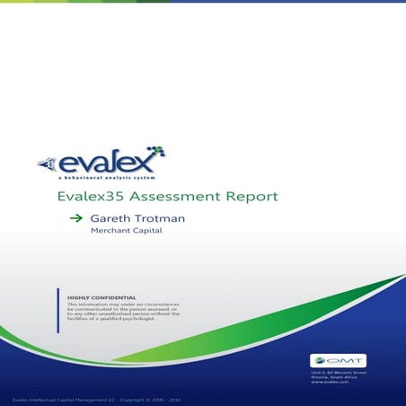 Trotman.Gareth.20160822.Evalex35 Selection Report v2