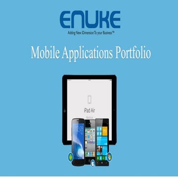 Portfolio_Enuke Mobile