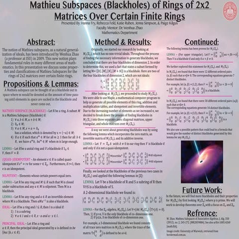 Research Mat 268 poster