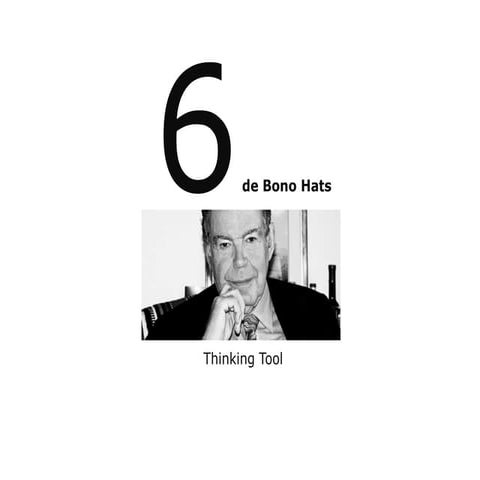 The de Bono Hats system - thinking tool