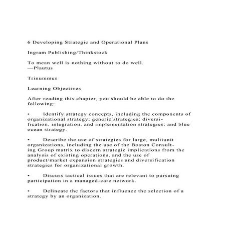 6 Developing Strategic and Operational PlansIngram Publish.docx