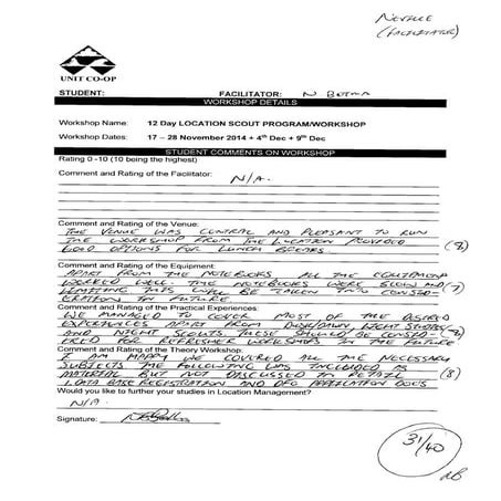 Facilitator Neville Botha