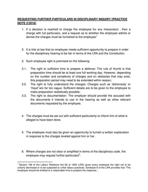 How to write notice to explain memo | PDF