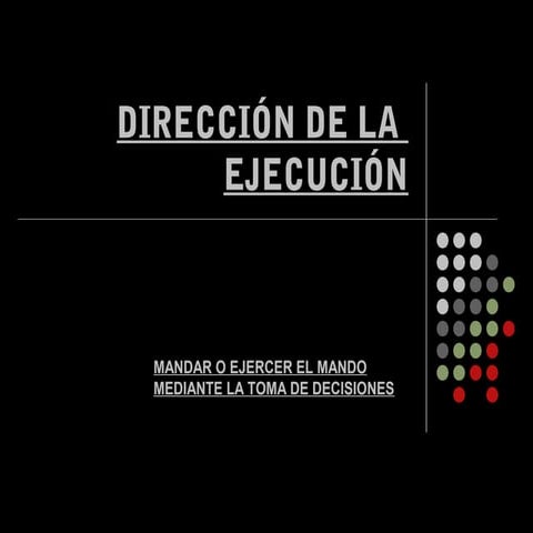 dirección