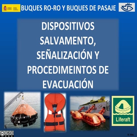ISM - Curso Buques RO-RO & Pasaje - 6 dispositivos de salvamento