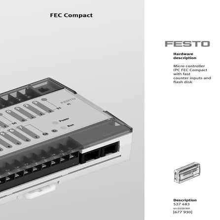 Datasheet de Fec Compact PLC FESTO Hadware