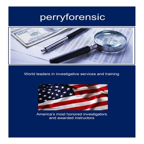 OCDETF - Designed using a Comprehensive Approach to Organized Crime | PPTX