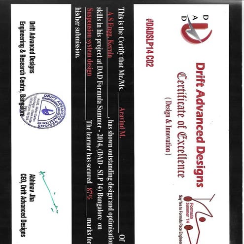 DRIFT ADVANCED DESIGNS