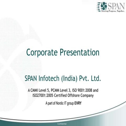 SPAN Infotech Corporate 2014