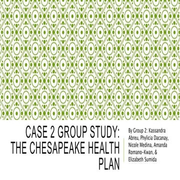 Chesepeake Health Plan