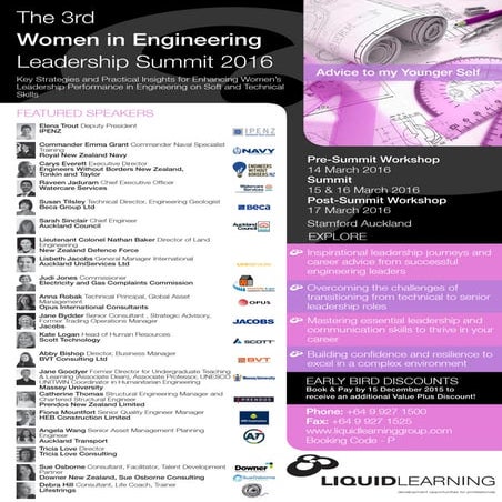 20161122_Women in Engineering Leadership Summit | PDF