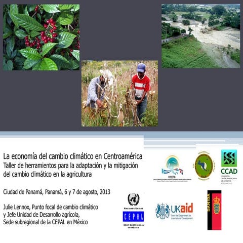 La economía del cambio climático en Centroamérica