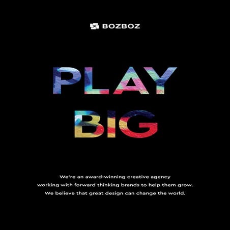 Bozboz Design Portfolio A4