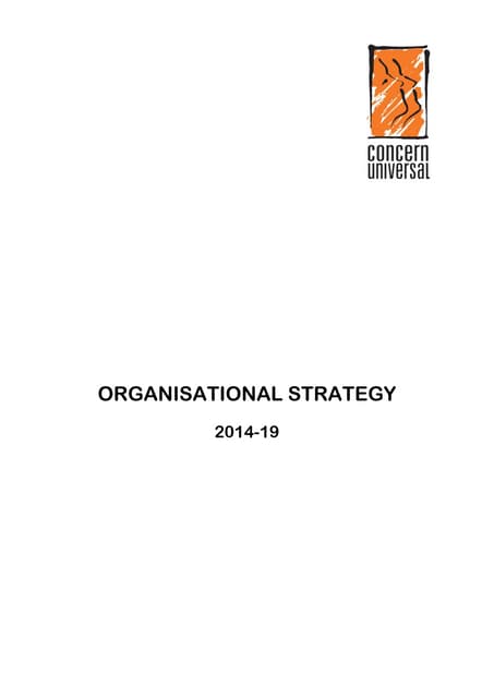 Concern Universal Strategy 2014-19