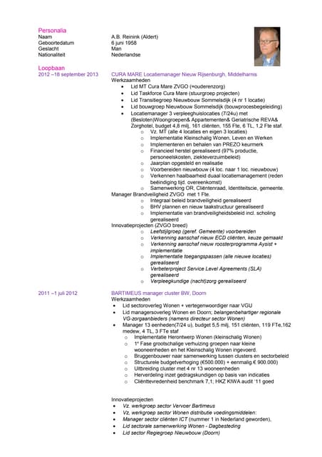 Cv Laura Van Dongen