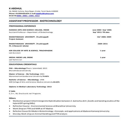 Resume - dec 2015