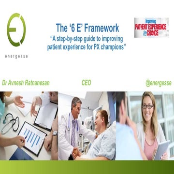 6E framework workshop Patient Experience & Choice Conference 2016