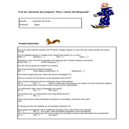 6e missatge hugot valoració